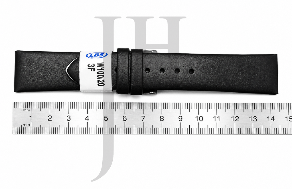 LBS W100/20 - 20 mm Strap Black