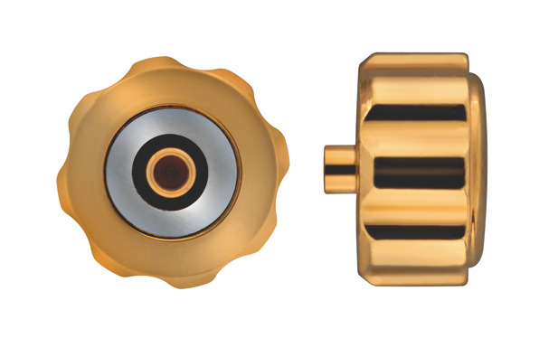 Corona Hérmetica / A Ø 5.50 / T Ø 1.80 / Thread Ø 0.90 mm Plated