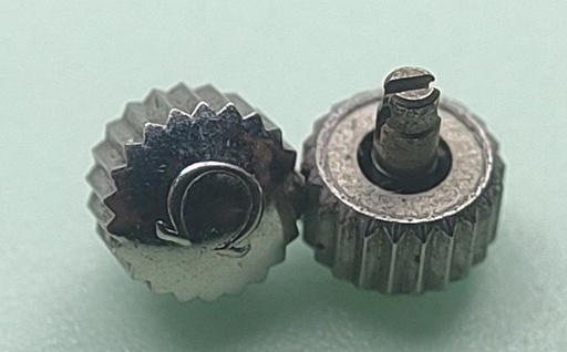 [069ST43051] OMEGA ORIGINAL 069ST43051 CROWN STEEL BROCHE