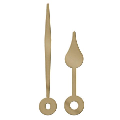 [952847] JUEGO DE AGUJAS 73 mm ALUMINIO DORADO