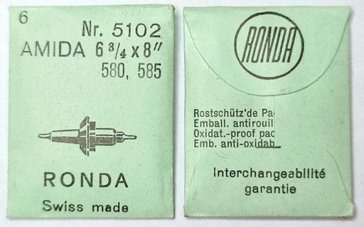 [A580-723] AMIDA 580 #723 / 6 PCS