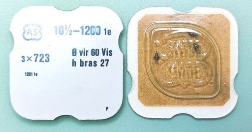 [AS1200-723] AS 1200 #723 Ø vir 60 Vis h bras 27