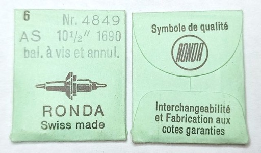 [AS1690-723] AS 1690 #723 BAL. À VIS ET ANNUL. / 6 PCS