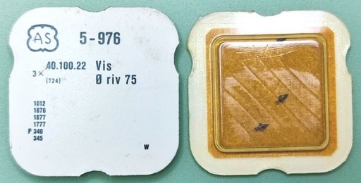 [AS976-724] AS 976 #724 Vis Ø riv 75 / 3 PCS INCA