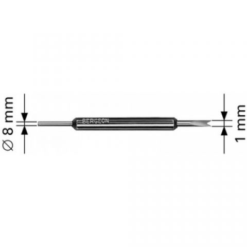 [B-6111-D] BERGEON 6111-D PUNTAS FORMAS CILINDRICAS