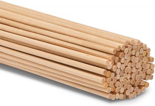 [BECO205463] PALILLOS DE MADERA BOJ L. 150 mm / Ø 2,0 mm