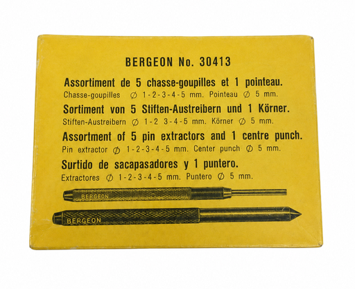 [BERGEON30413] BERGEON 30413 SURTIDO SACAPASADORES Y 1 PUNTERO