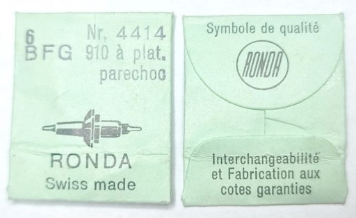 [BFG910-723] BFG 910 #723 / 6 PCS à plat. parechoc