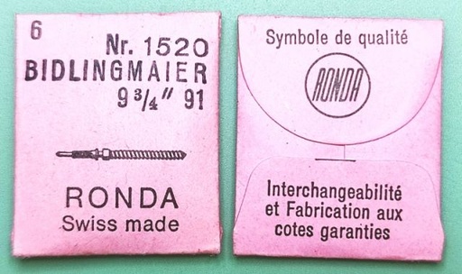 [BID91-401] BIDLINGMAIER 91 #401 / 6 PCS