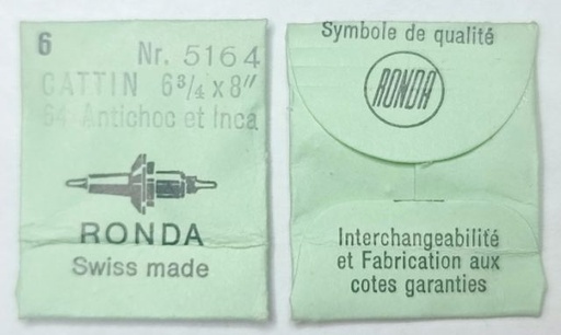 [CAT64-723] CATTIN 64 #723 / 6 PCS Antichoc et Inca