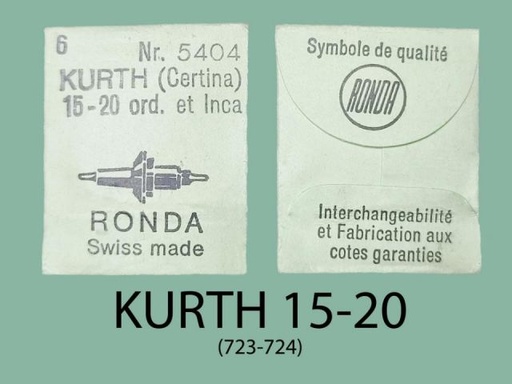 [CERT15.20-723] CERTINA 15-20 #723 / 6 PCS INCA