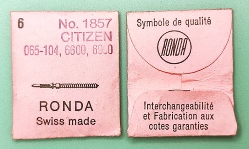 [CTZ6600-401] CITIZEN 6600 #065-104 / 6 PCS