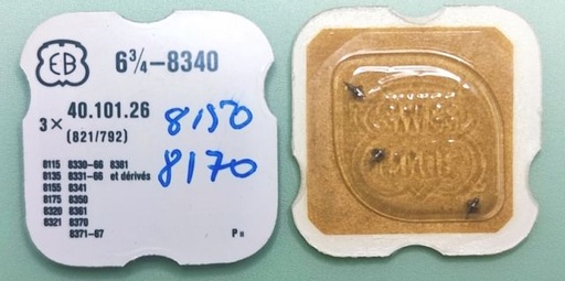 [EB8340-723] EB 8340 #723 / 3 PCS