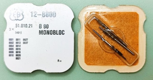 [EB8800-401] EB 8800 #401 / 3 PCS Ø 0.90 MONOBLOC