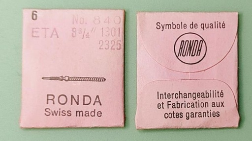 [ETA2325-401] ETA 2325 #401 / 6 PCS
