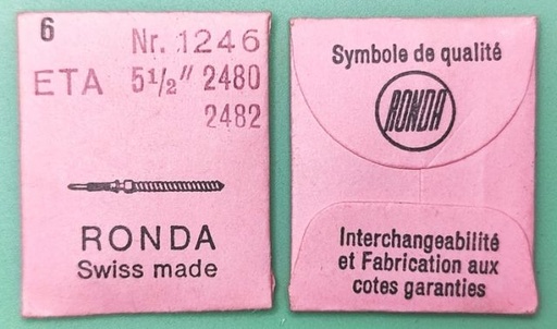 [ETA2480-401] ETA 2480 #401 / 6 PCS