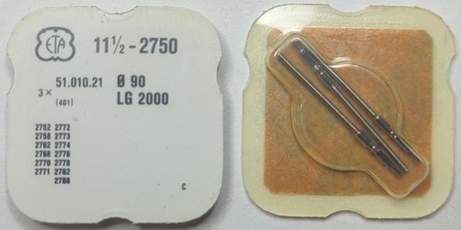 [ETA2750-401] ETA 2750 #401 Ø 90 LG. 2000 / 3 PCS
