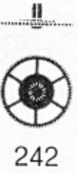 [ETA2758-242] ETA 2748-242 H295 CAÑON MINUTOS / CANNON PINION 