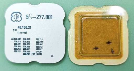 [ETA277001-723] ETA 277.001 #723 / 3 PCS