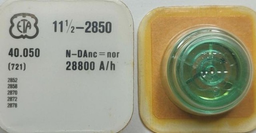 [ETA2850-721] ETA 2850 #721 N-DAnc = nor / 28800 A/h