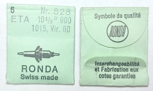 [ETA900-723] ETA 900 #723 / 6 PCS vir. 60