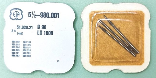[ETA980001-401] ETA 980.001 #405 Ø 0.90 / 3 PCS LG1800