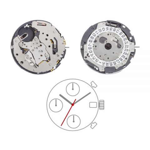 [MYT.OS60] MIYOTA OS60 S/C D3 CHRONO