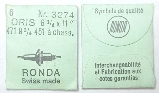 [OR471-723] ORIS 471 #723 / 6 PCS