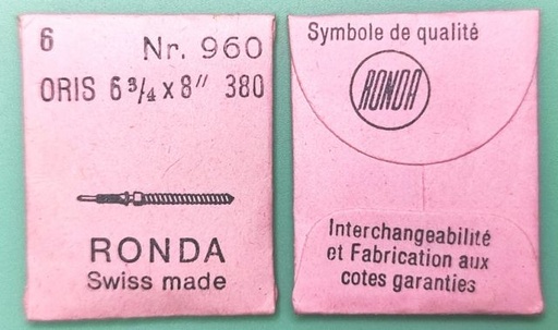 [ORI380-401] ORIS 380 #401 / 6 PCS
