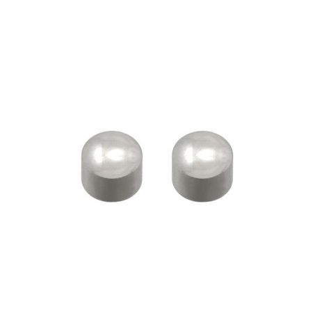 [PEN0E1800] CAFLON PENDIENTES BOTON ACERO