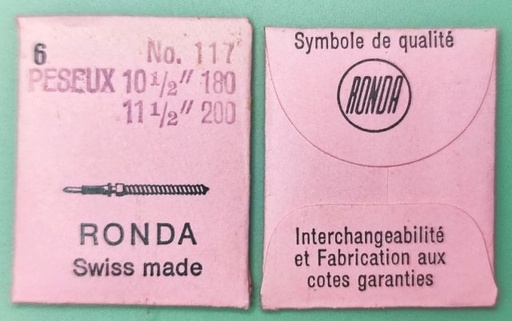 [PEX180-401] PESEUX 180 #401 / 6 PCS