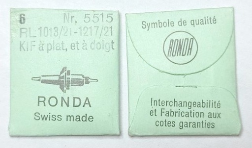 [RL1013.21-723] RONDA 1013/21 #723 / 6 PCS KIF à plat, et à doigt