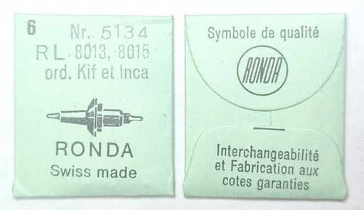 [RL8013-723I] RONDA 8013 #723 / 6 PCS ord. Kif et Inca