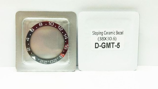 [RXDGMT5] BISEL GMT Ø EXT. 38.00 / Ø INT. 30.60 mm CERAMICO