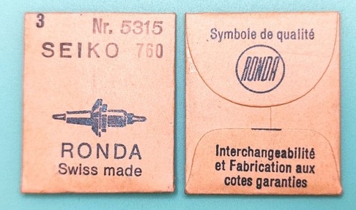 [S315-760] SEIKO 760 #315-760 / 3 PCS