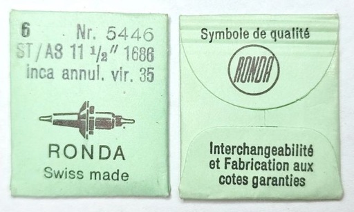 [ST1686-723] ST 1686 #723 / 6 PCS inca annul. vir. 35