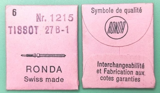 [TST27B-401] TISSOT 27B #401 / 6 PCS