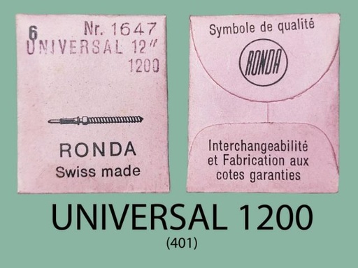 [UN1200-401] UNIVERSAL 1200 #401 / 6 PCS