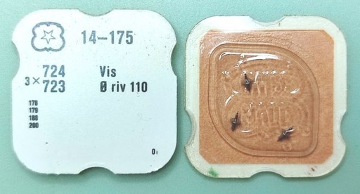 [VEN175-723] VENUS 175 #723/724 / 3 PCS VIS Ø RIV 110
