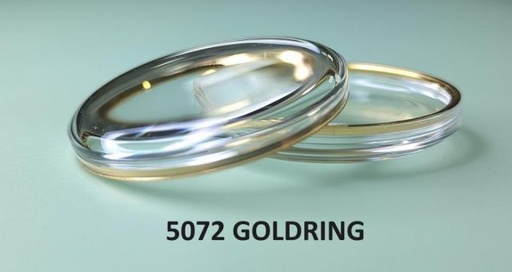 [XAG-316.607] OMEGA GENERIC GLASS 5072 GOLD RING