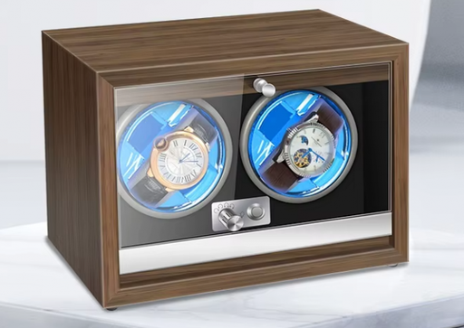[84644] ROTOR 2 RELOJES CON VENTANA DE CRISTAL