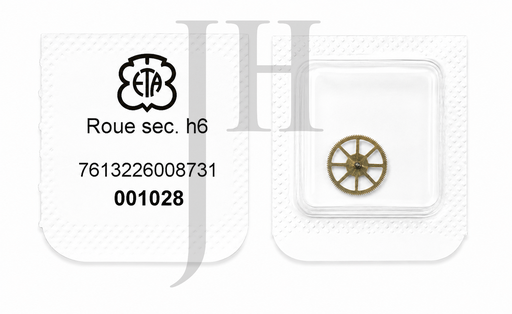 [ETA2824-227H6] ETA 2824-2 #227 H6 = 6,07 mm