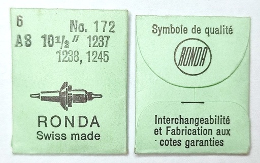 [AS1237-723] AS 1237 #723 EJE DE VOLANTE 10 ½" (6 PCS)