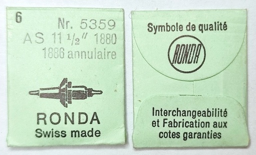 [AS1880-723] AS 1880 #723 EJE DE VOLANTE 11½" (6 PCS)