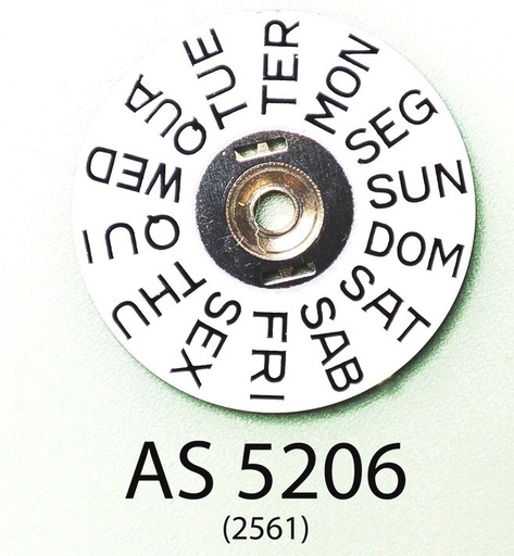 [AS5206-2561] AS 5206 #2561 CALENDARIO DIA / DAY CALENDAR