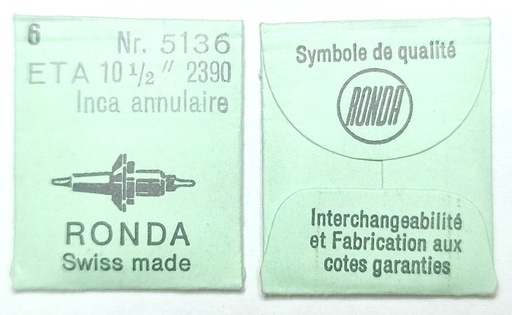 [ETA2390-723I] ETA 2390 #723 INCA ANNULAIRE / 6 PCS