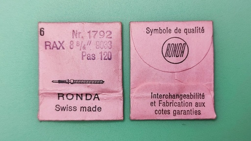 [RAX9033/1-401] RAX 9033 #401 Ø 120 / 6 PCS