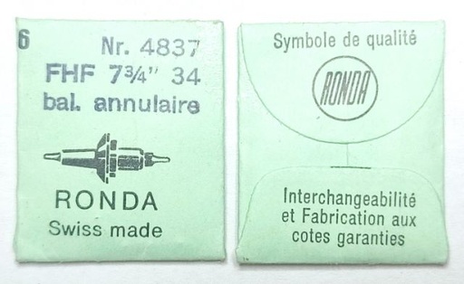 [FHF34-723.A] FHF 34 #723 / 6 PCS BAL. ANNULAIRE