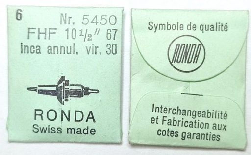 [FHF67-723I] FHF 67 #723 / 6 PCS INCA annul. vir 30