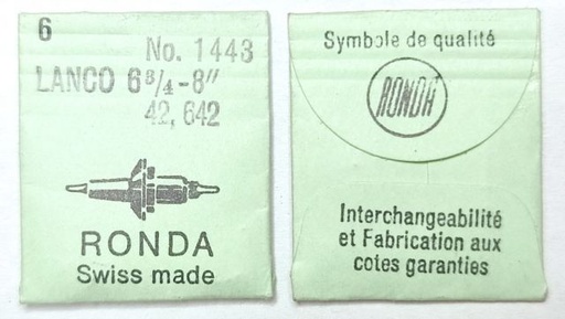 [LAN42-723] LANCO 42 #723 / 6 PCS